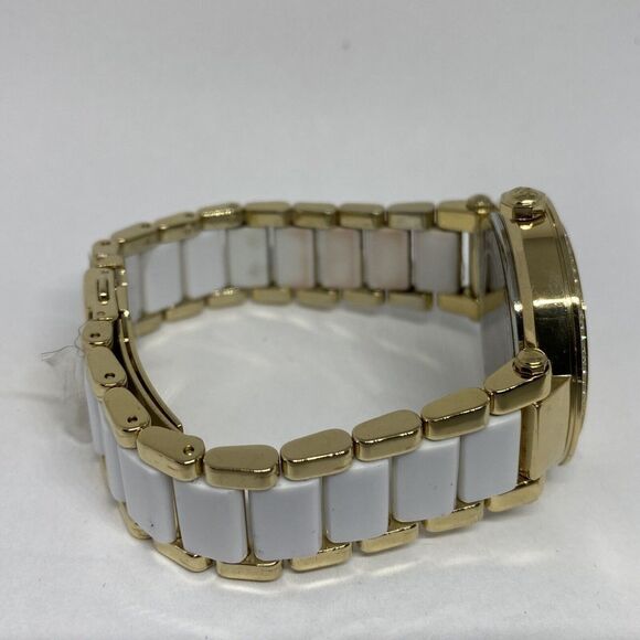 Michael Kors MK6374 Women's Stainless Steel Analog Gold Dial Quartz Watch WO684 - Picture 12 of 12